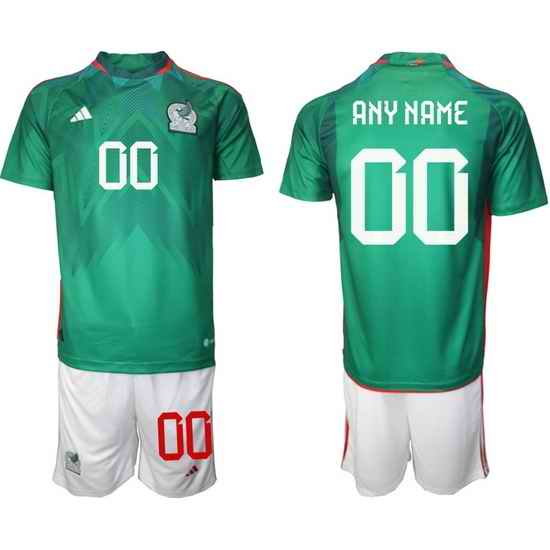 Men FIFA 2022 Mexico Soccer Customized Jersey 001
